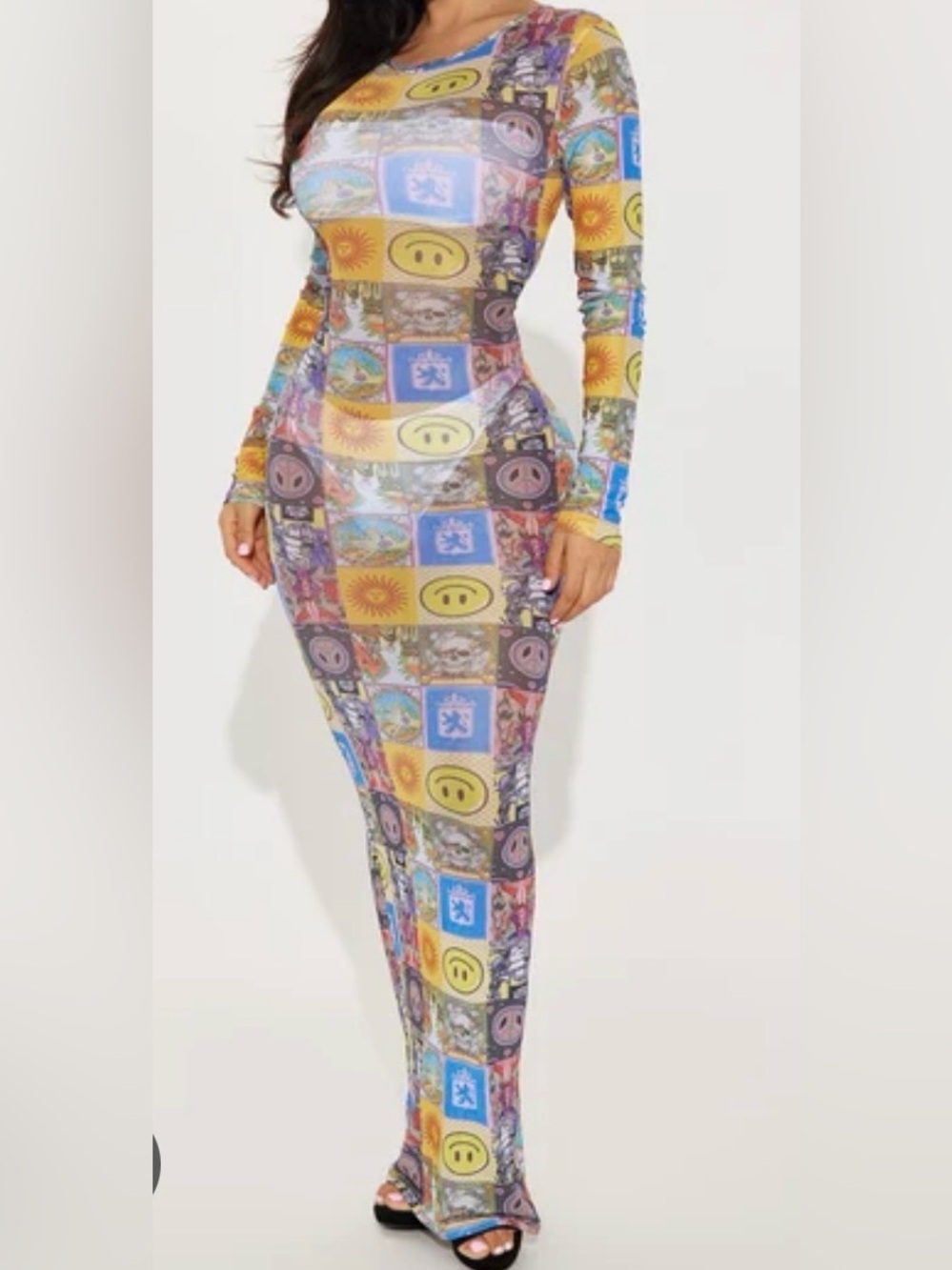 Florence City Walk Maxi Dress - Multi Color - L